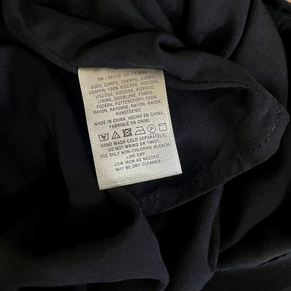 Anthropologie MAEVE Botanica Floral Dress Handkerchief Hem Faux Wrap Size 2 - Picture 13 of 16